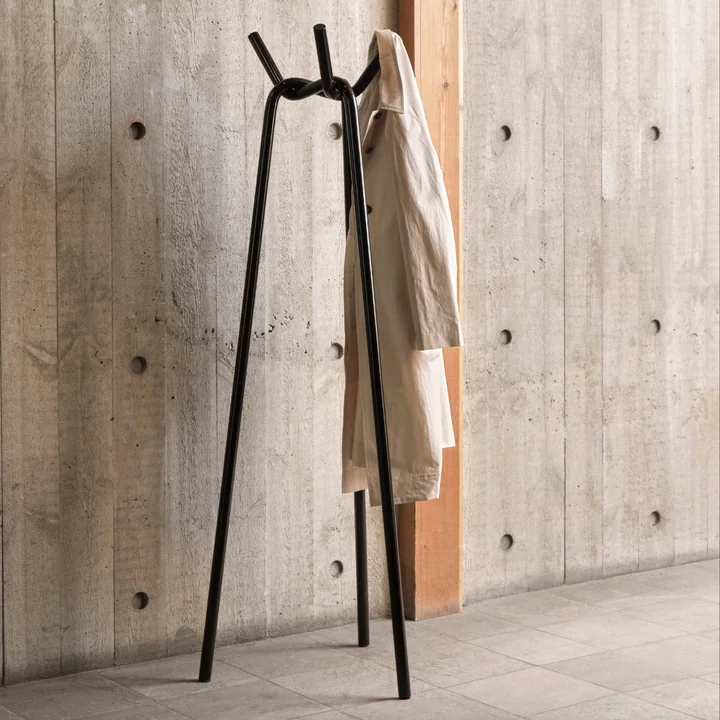 HAY - Knit Garderobenständer, grau