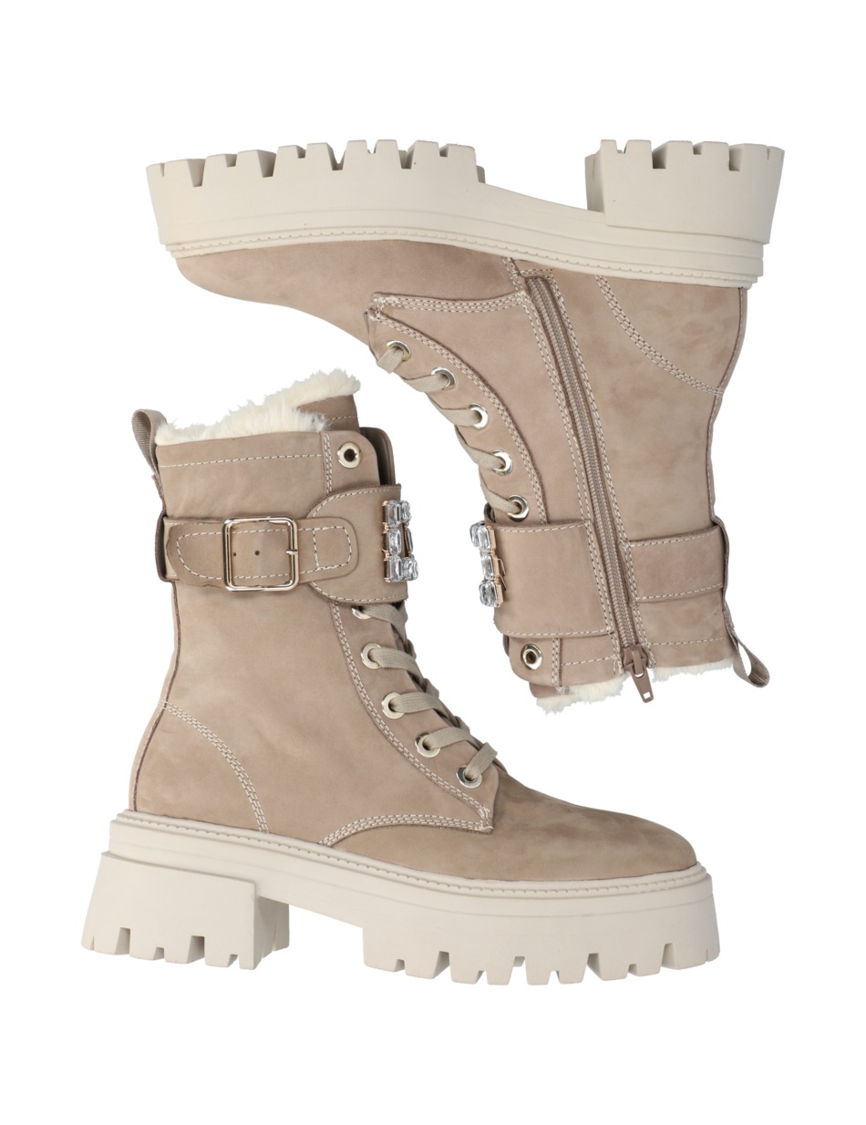 Nubukleder Snowboot