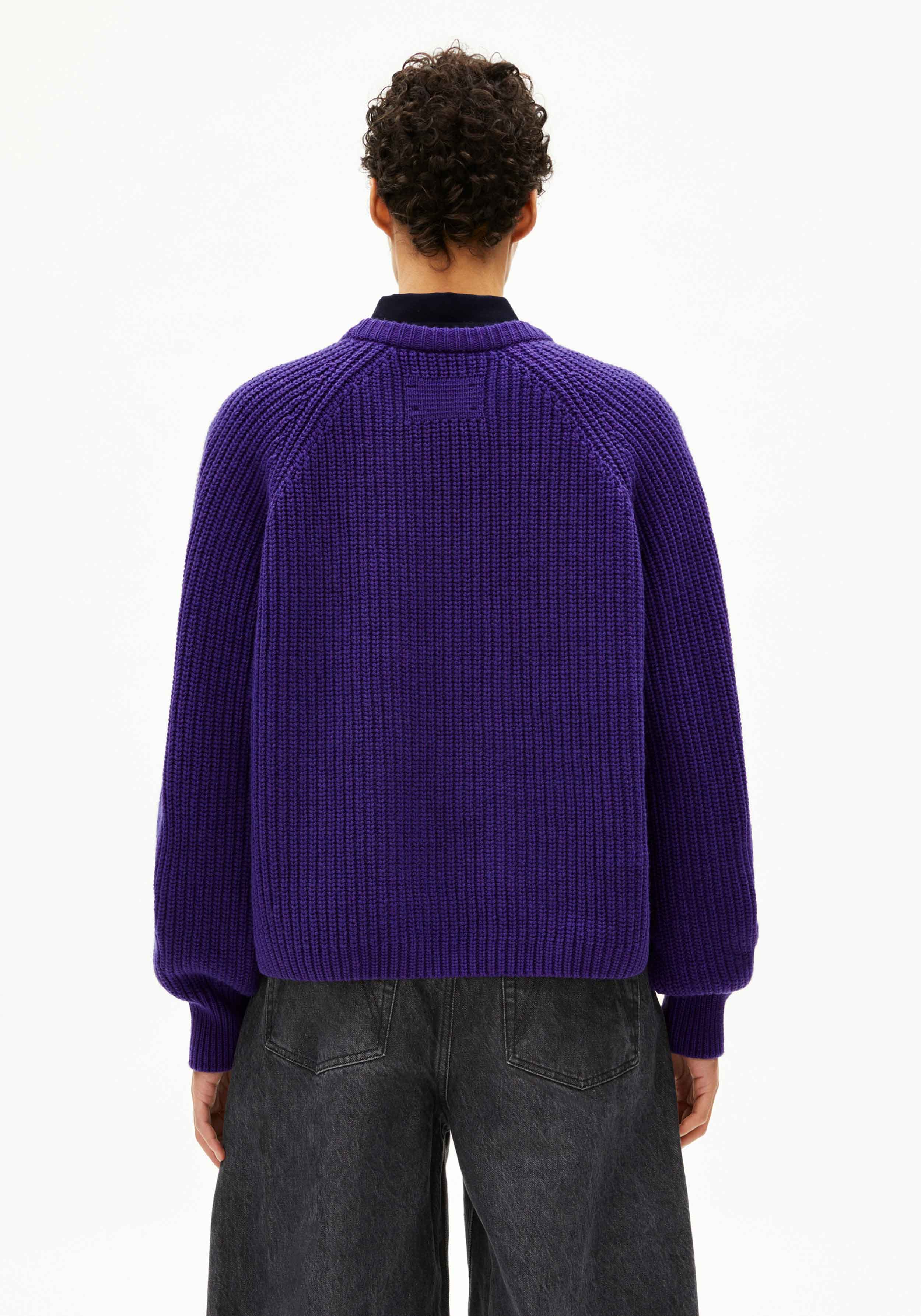 Armedangels Strickpullover Kaagi Indigo Lilac