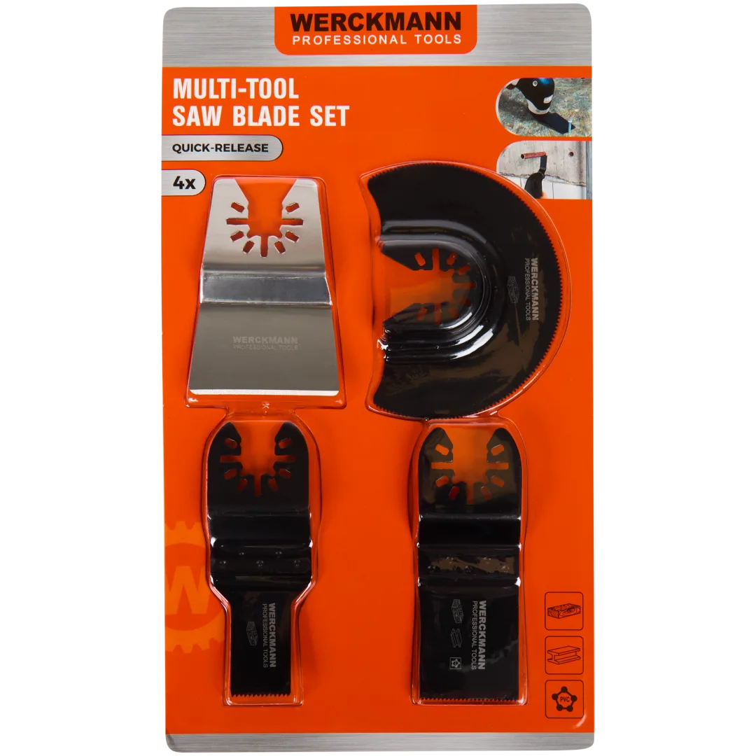 Werckmann multitool zaagbladenset Diverse varianten