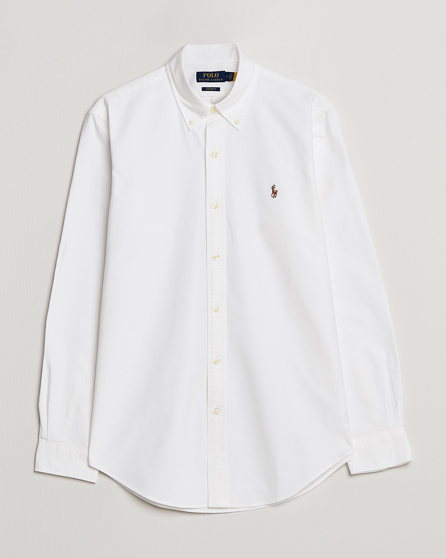Polo Ralph Lauren Custom Fit Oxford Shirt White