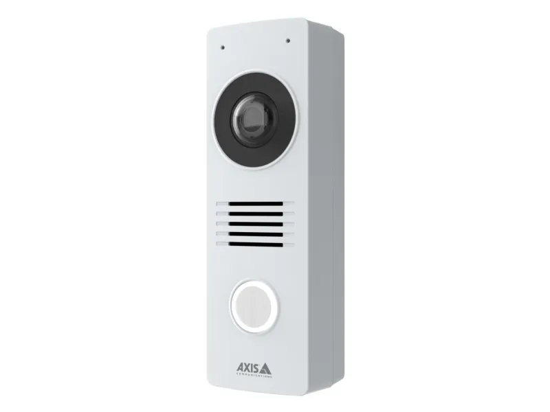 Axis I8116-E - IP-intercomstation - kablet - 10/100/1000 Ethernet - hvid, NCS S 1002-B - TAA-kompatibel