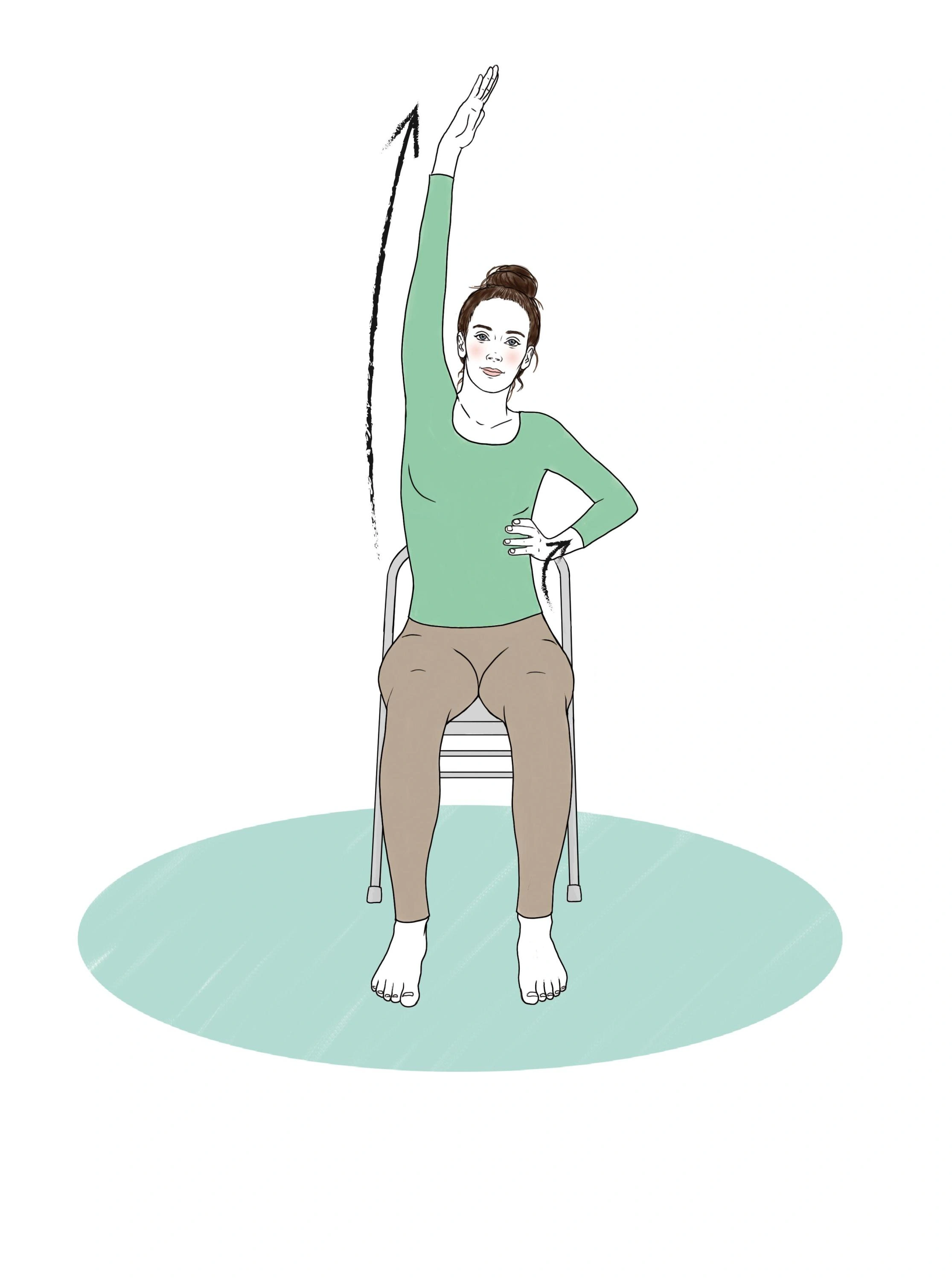Yoga mit dem Stuhl