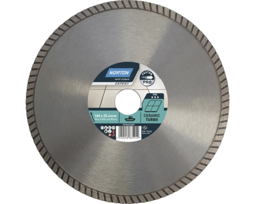 Norton diamantschijf Pro Ceramic XT Ø 180 mmx25,4 mm