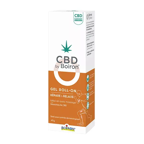 CBD By Boiron Gel Roll-On Reparador e Relaxante 45g
