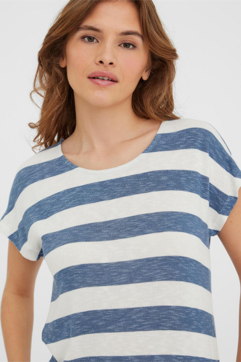 Vero Moda blauwe dames t-shirt