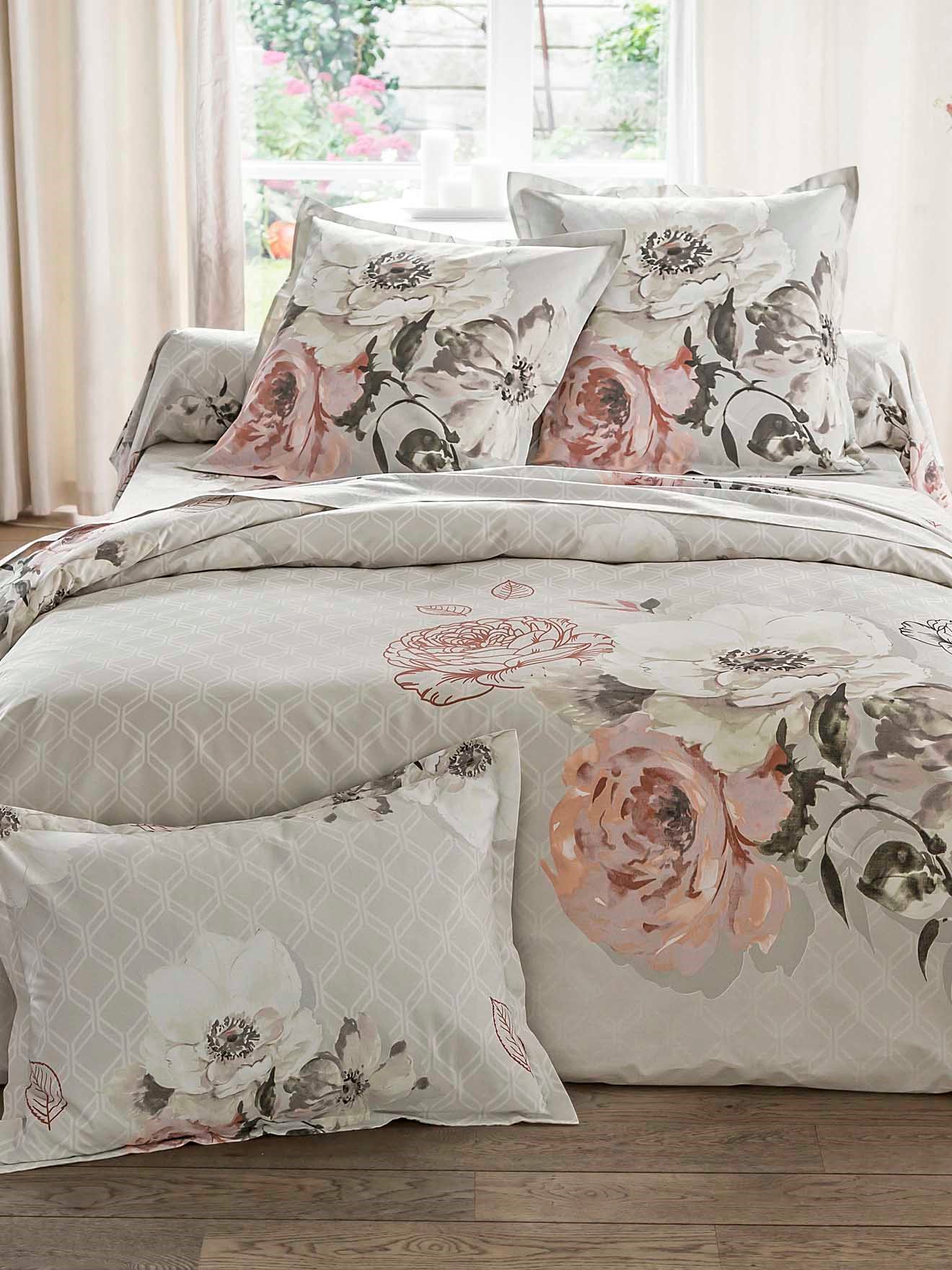 Housse de couette pivoines