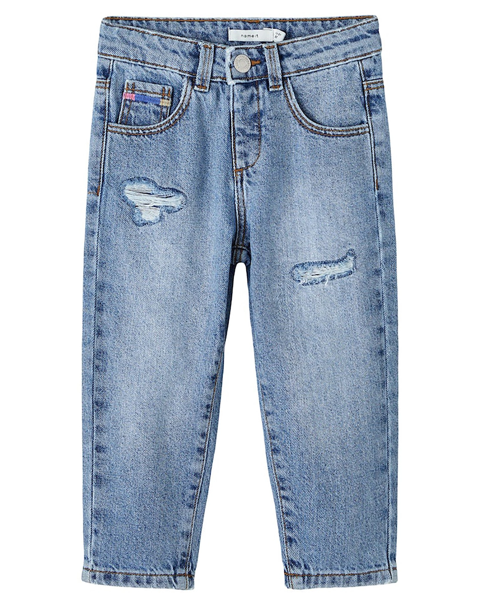 Jeanshose NMFBELLA in medium blue denim