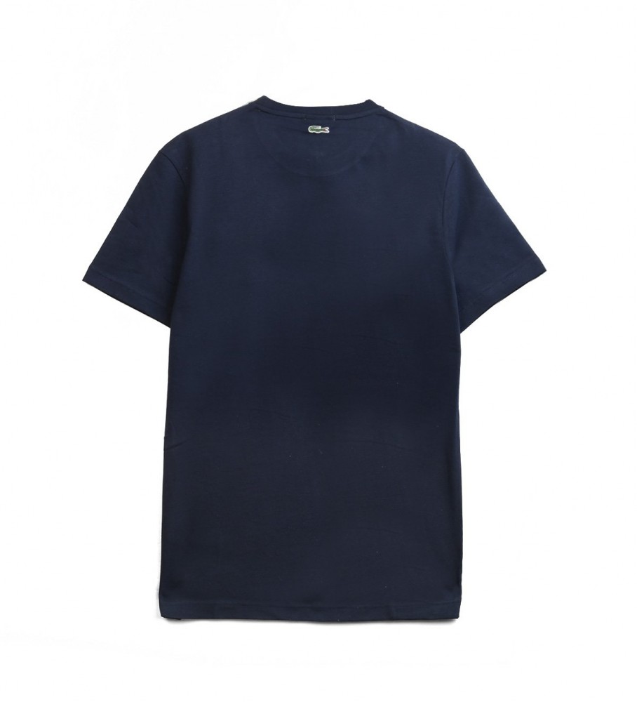 Camiseta Lacoste Regular Fit em malha de algodão