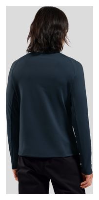 Pull Homme Odlo Essentials Light 1/2 Zip Bleu Foncé