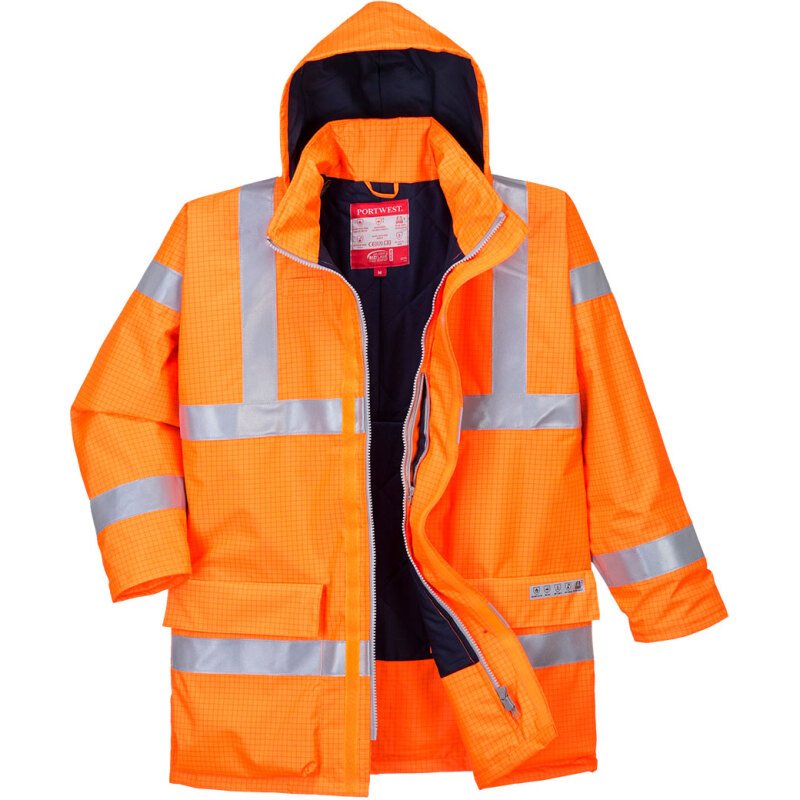 Portwest S778 Parka Bizflame Rain Hi-Vis multirisque