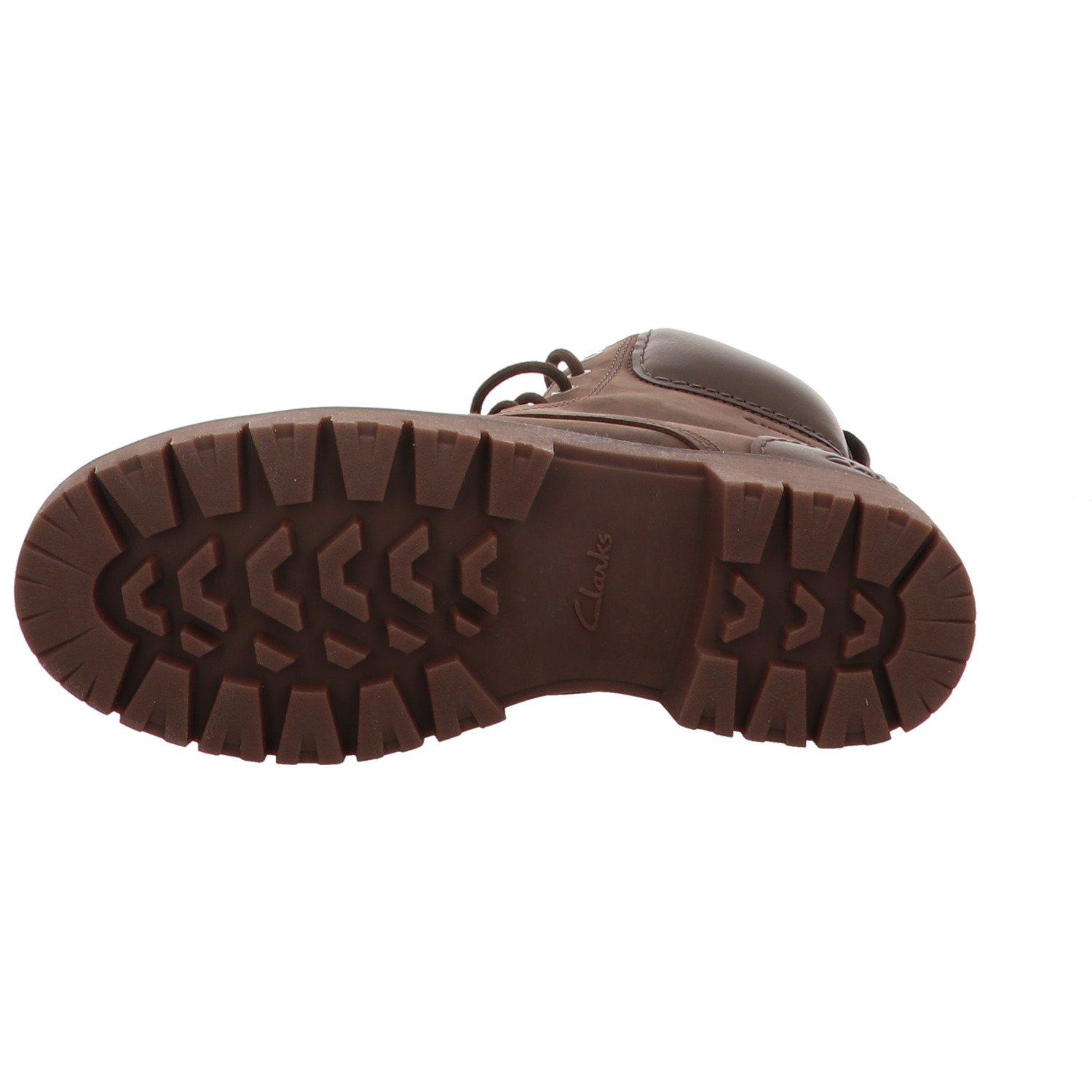 Clarks Schnürhalbschuh braun