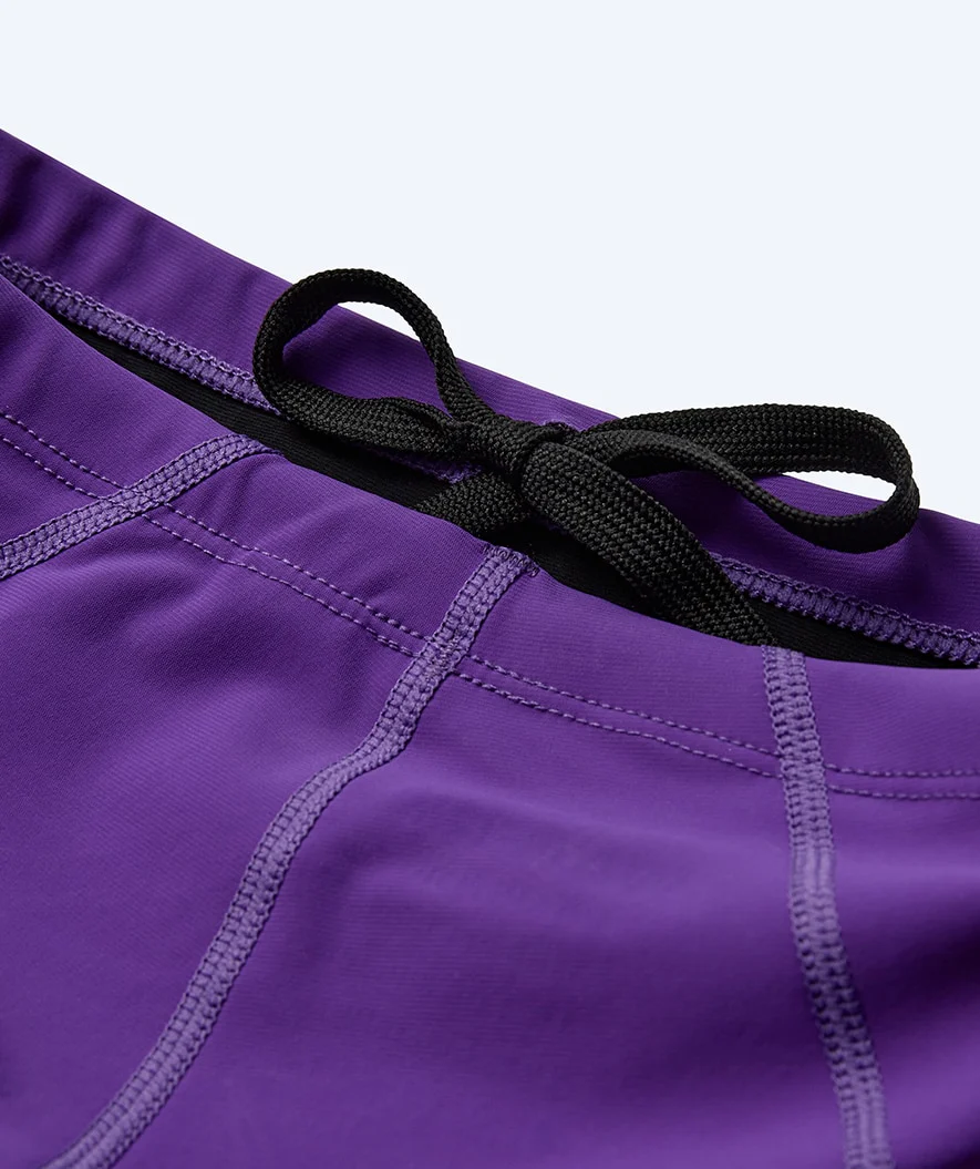 Watery konkurrence badebukser til drenge - Rapidskin 2.0 - Lilla