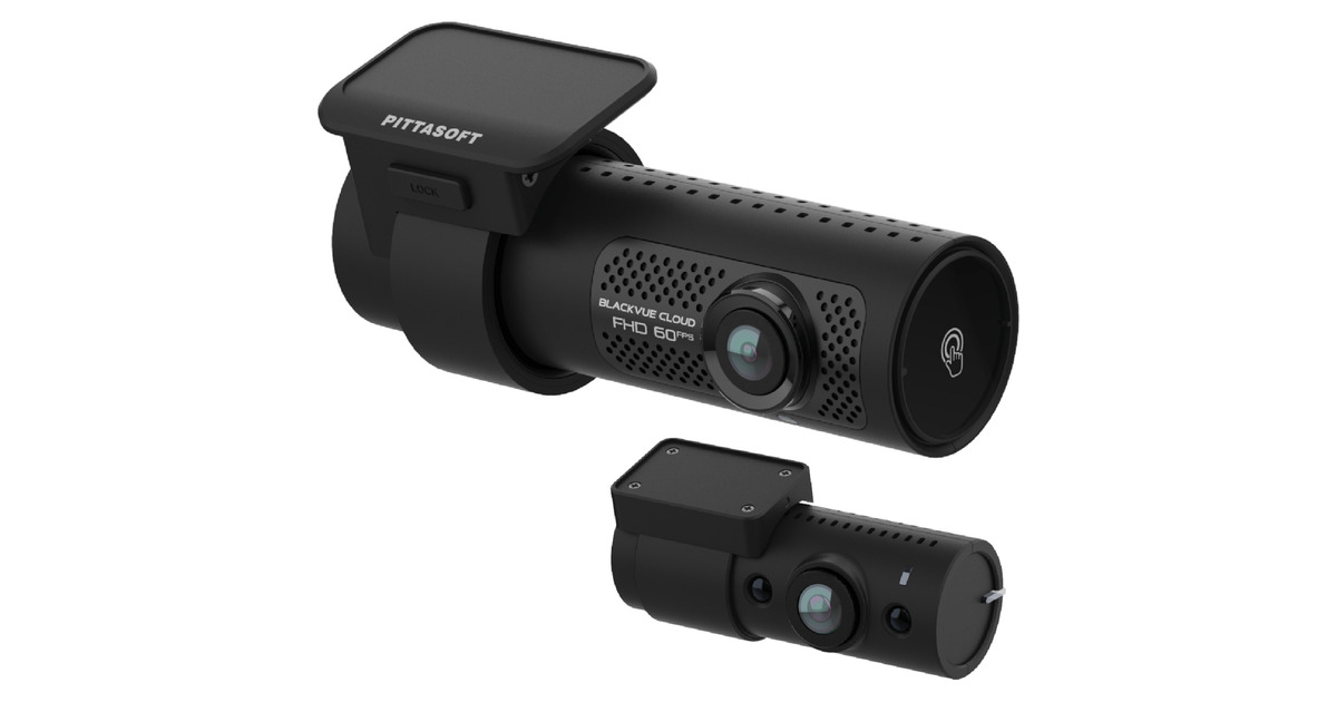 BlackVueDR770X-2CH Full HD 2-kanaals dashcam, 128 GB  (Zwart, Full HD (voor + intern) | Wi-Fi | Cloud | GPS | Dual Sony sensoren)