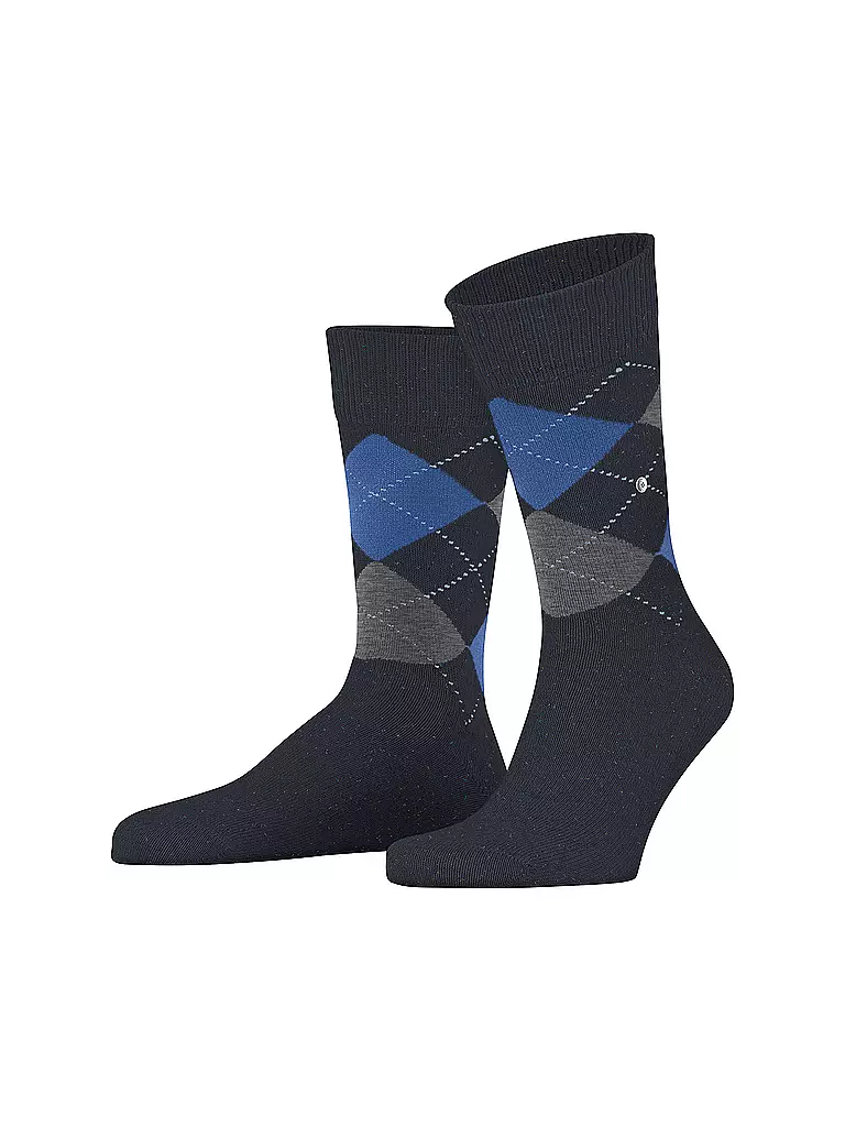 BURLINGTON Herren Socken DUNDEE 40-46 marine dunkelblau