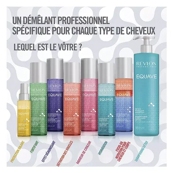 Revlon Professional Equave™ Shampoo Micelar Detox para Todos os Tipos de Cabelo 100ml