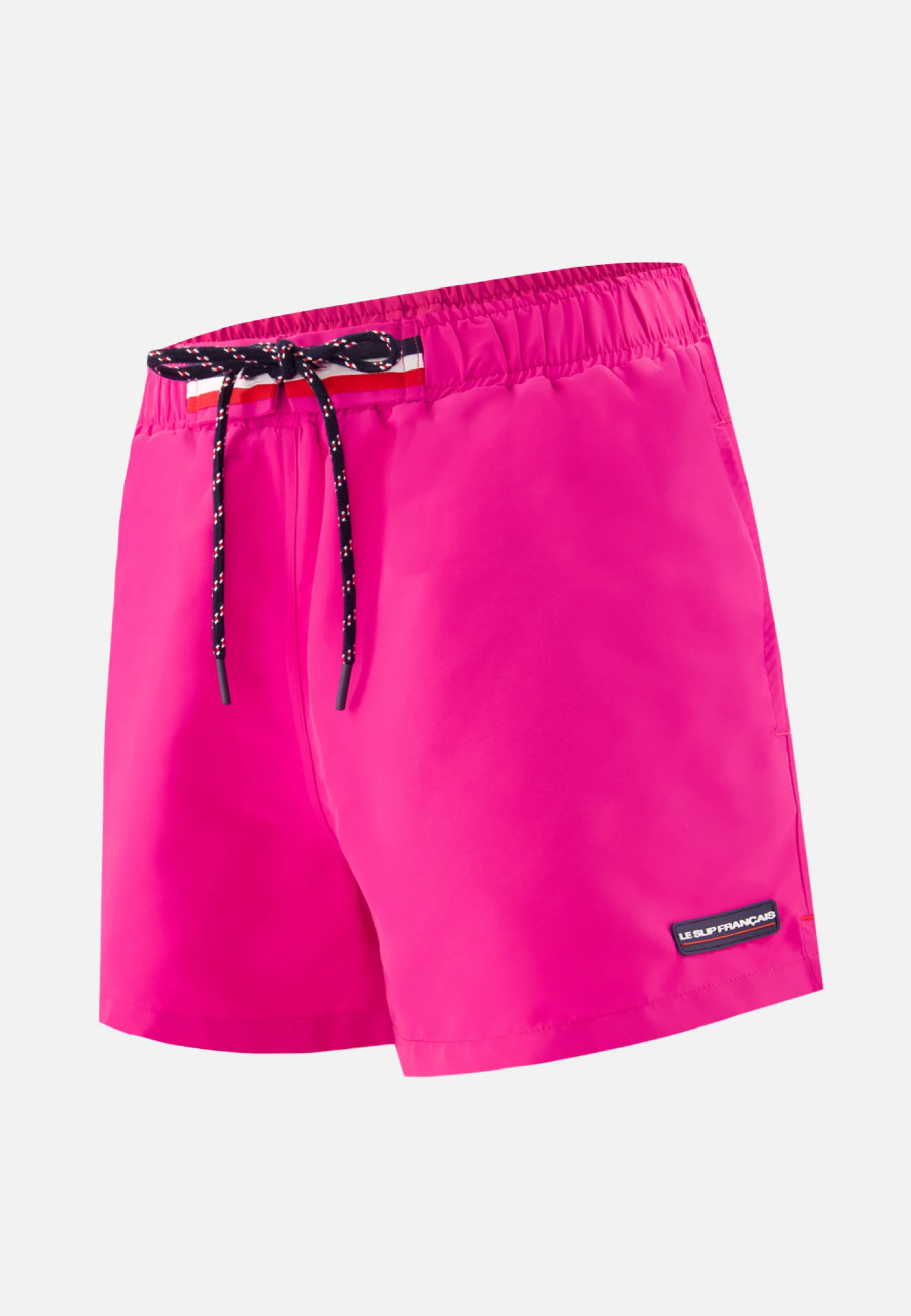 Short de bain court recyclé-Liamone Rose Violet