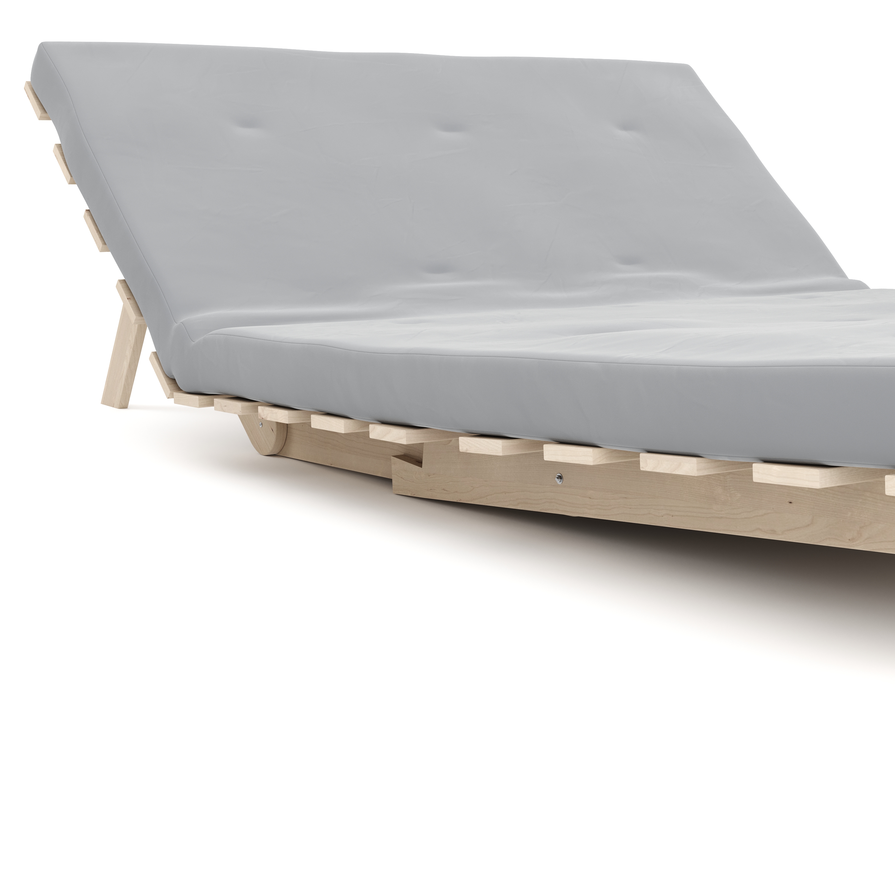 Schlafsofa aus Paletten NURIA natur/anthrazit