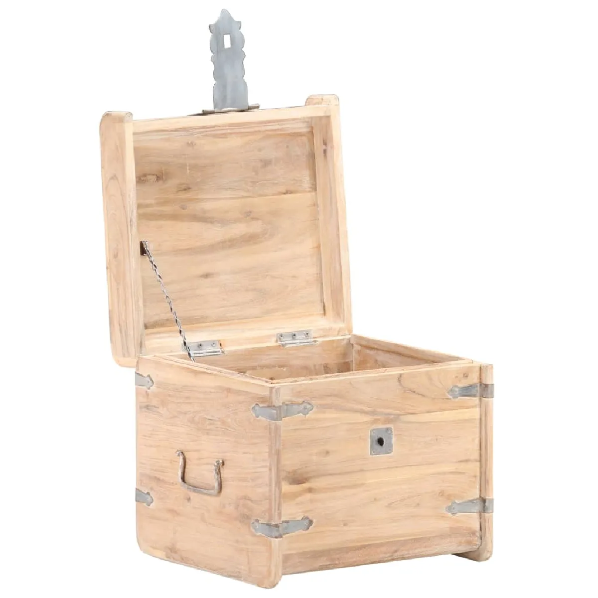 VidaXL Coffre de rangement - Acacia
