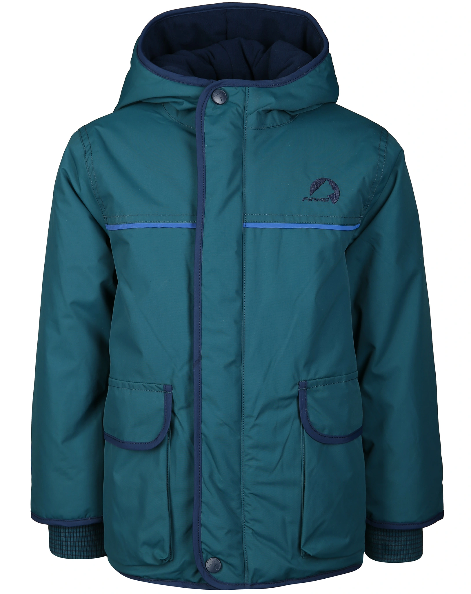 Winterparka TALVI SPORT mit Schneefang in deep teal/navy