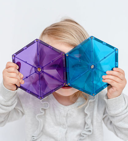 Connetix Magnetset - 30 Teile - Rainbow Geometriepaket