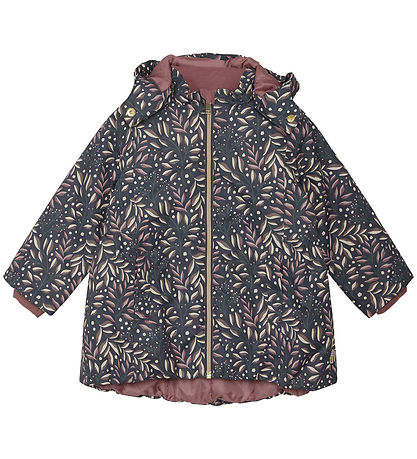 Hust and Claire Winterjacke - HCObina - Ombre Blue m. Print
