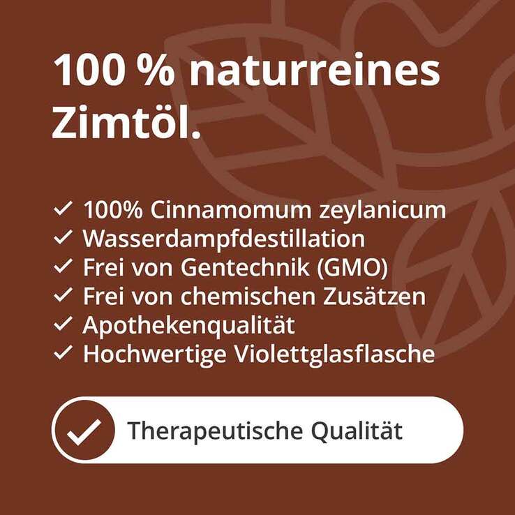 Zimt Öl naturrein ätherisch, 10 ml