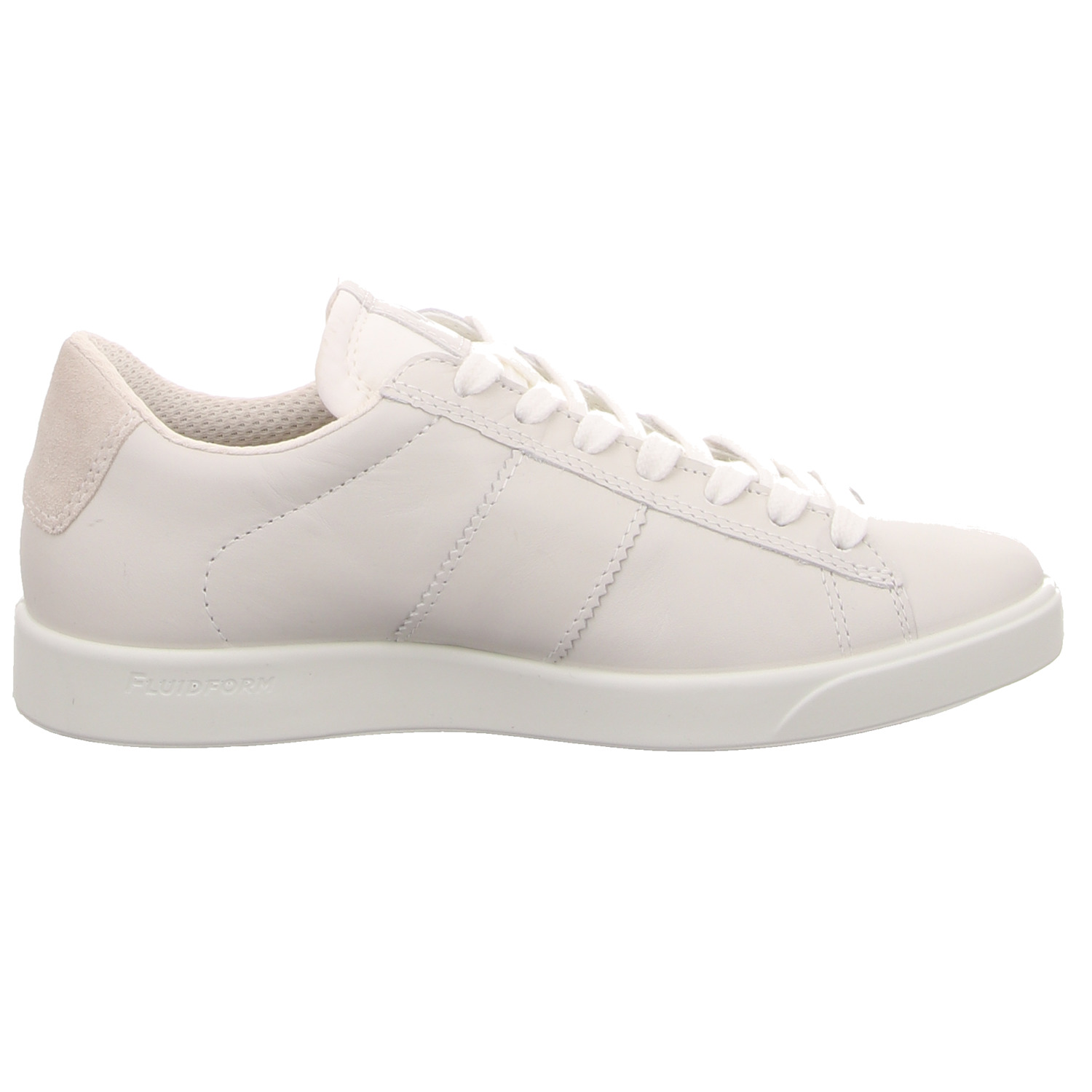 Ecco Schnürhalbschuh weiss/weiss kombi