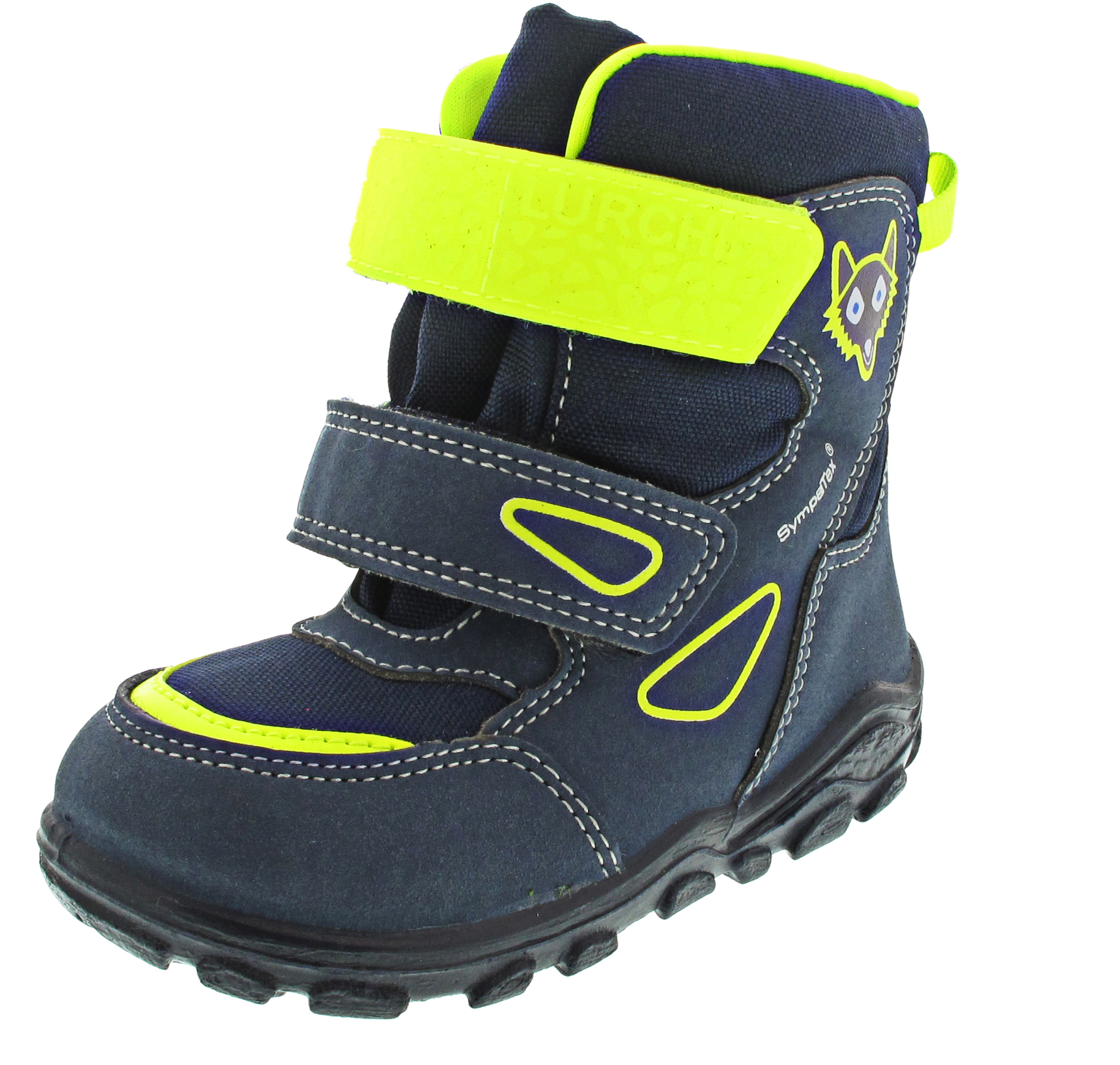 Lurchi Kenan-Symp Klettstiefel TEX blau