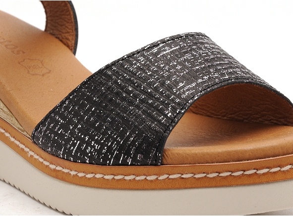 Eva frutos nu pieds talons femme 569 noir