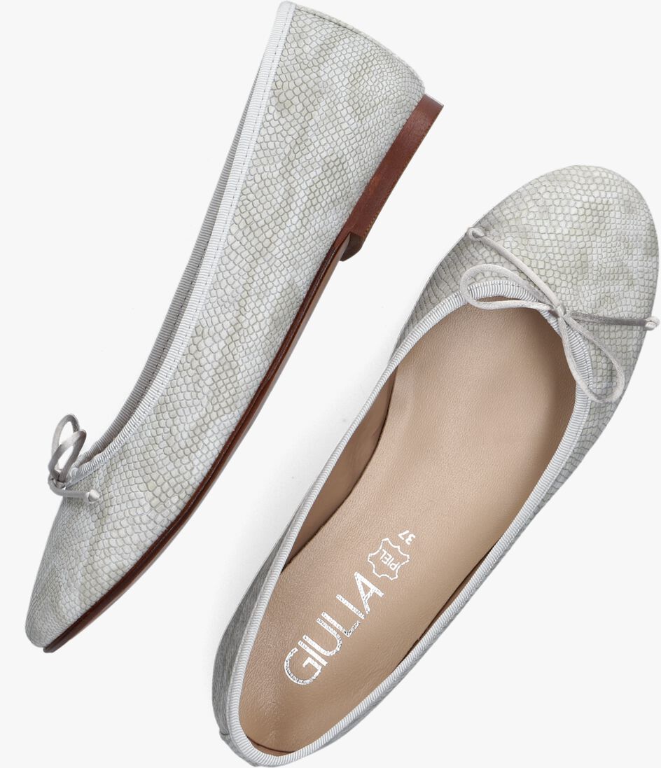 GIULIA grijze giulia ballerina's g.12.ballerina