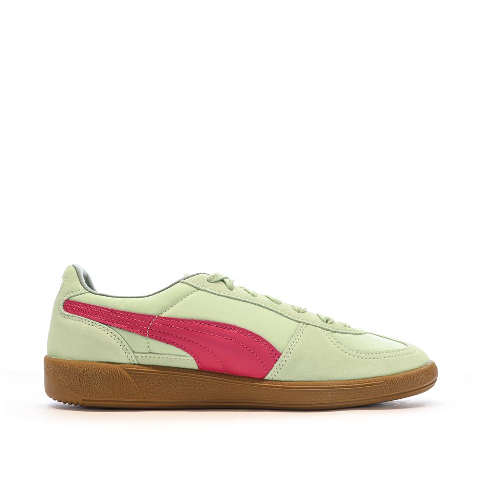 Puma Baskets Verte/Rose Homme Puma Palermo