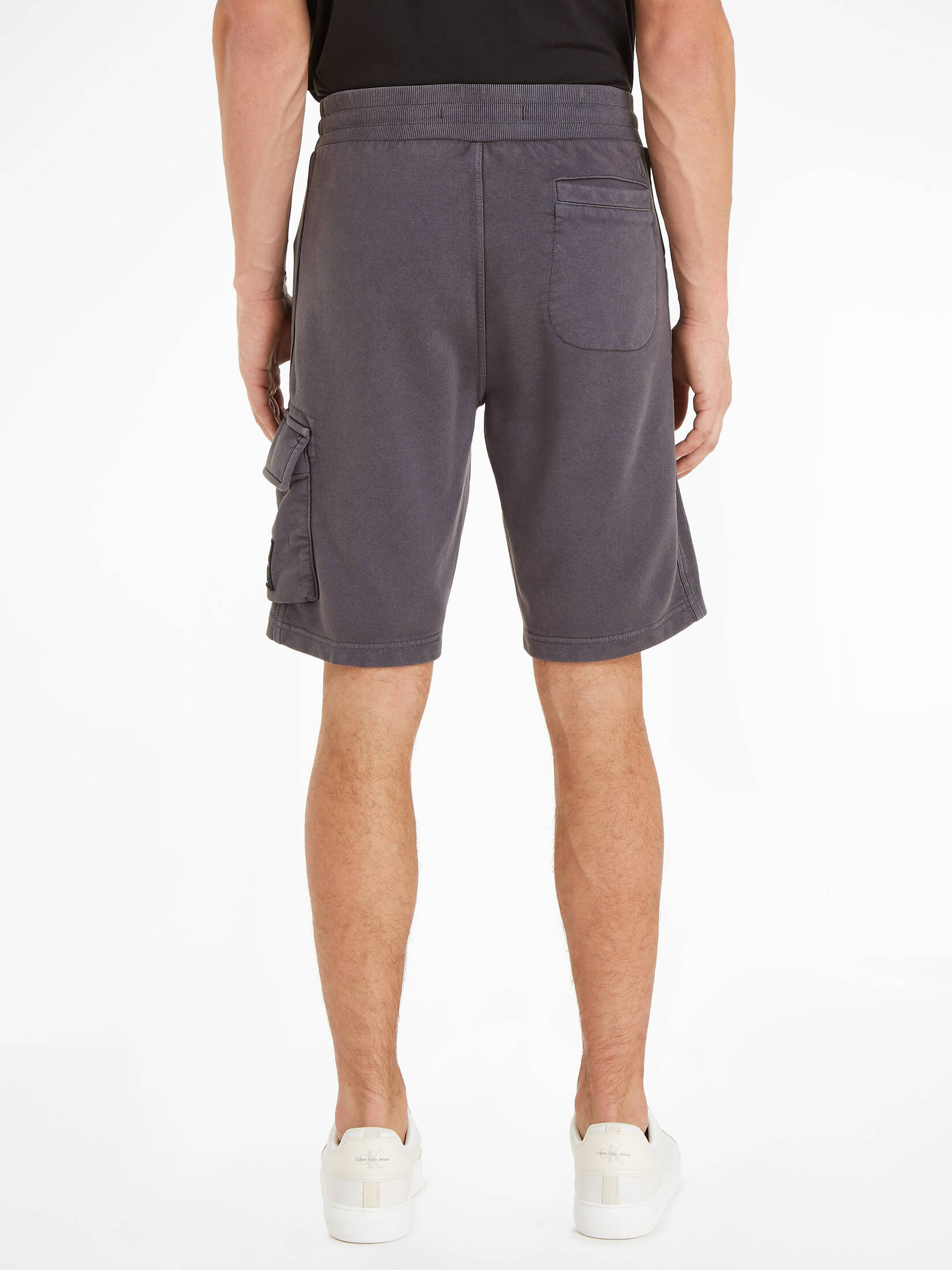 CALVIN KLEIN JEANS| Herren Sweatshorts WASHED BADGE SHORTS