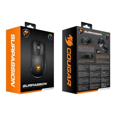 Cougar Surpassion - souris gaming filaire - noir