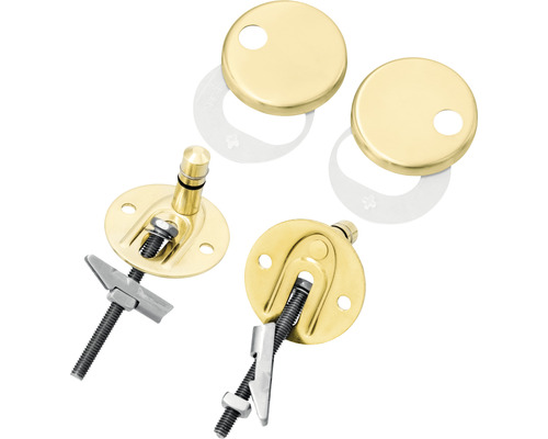 REIKA Mito toiletzitting, matzwart, scharnieren van geborsteld messing, met soft-close mechanisme en Quick&Clean.