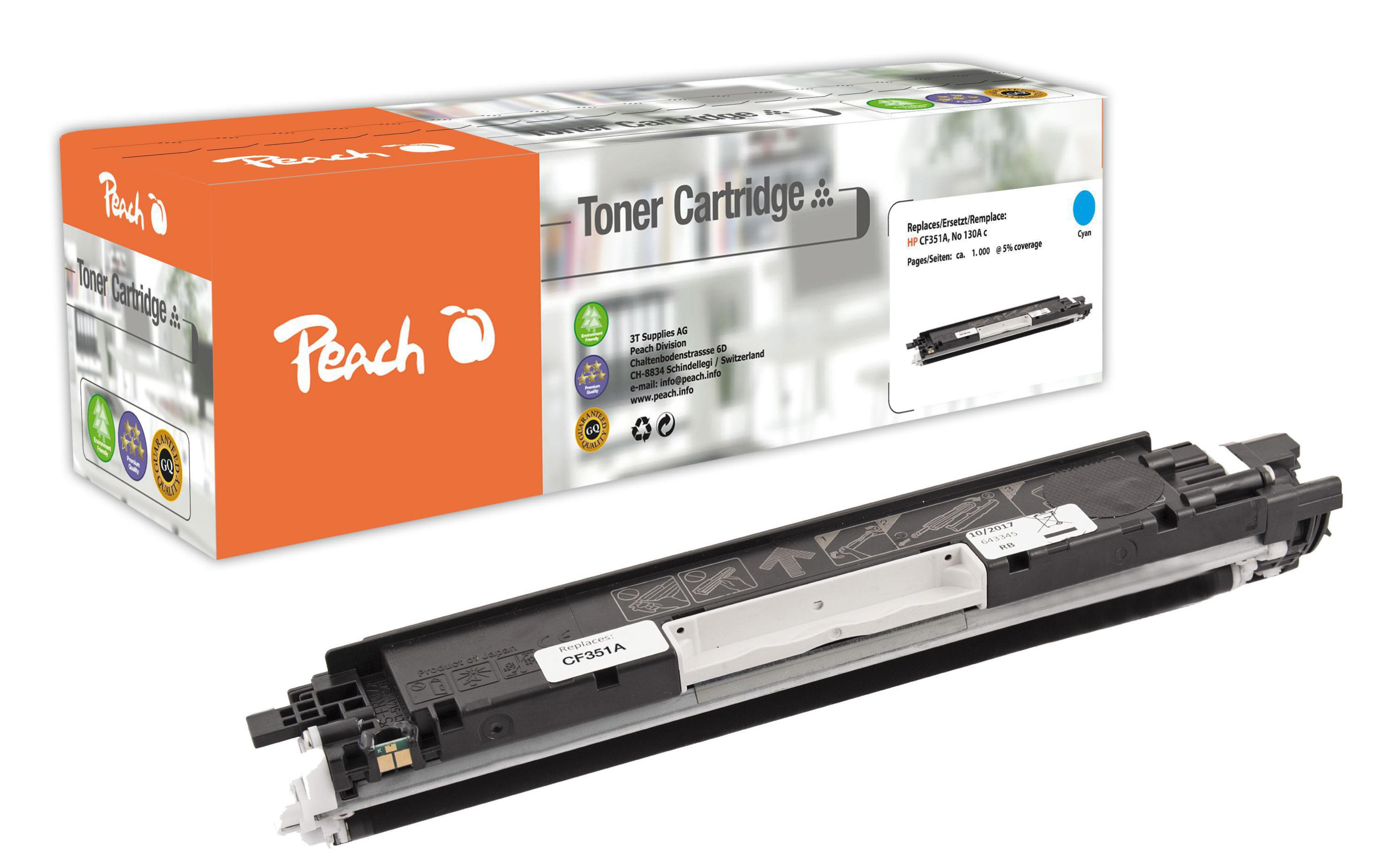 Toner HP Nr. 130A (CF351A) CyanToner, Cyan