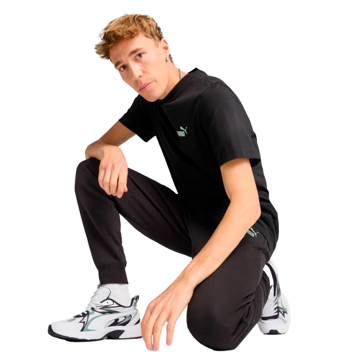 T-Shirt Puma Ess 2 Color Small No. 1 Logo Tee