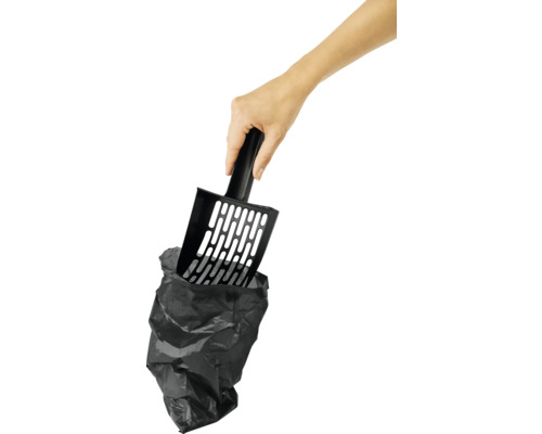 Rotho kattenbakzakkenset, BIALA hygiënezakjes voor kattenbakvulling, 4 rollen à 16 zakjes, 64 stuks, 310 x 300 mm