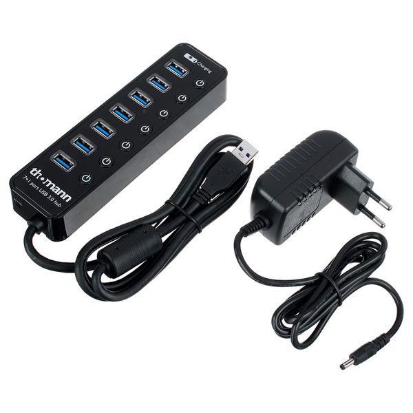 Thomann 7+1 Port USB 3.0 Hub