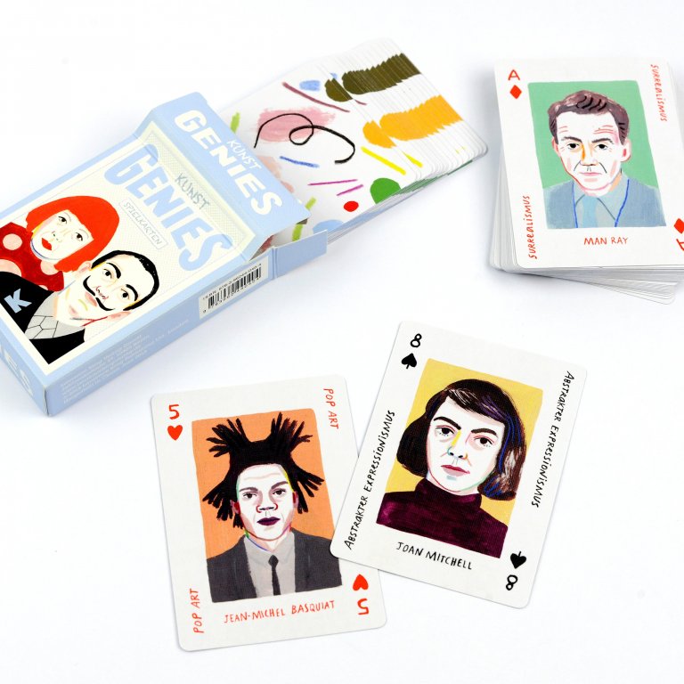 Laurence King Verlag Kunst-Genies Spielkarten