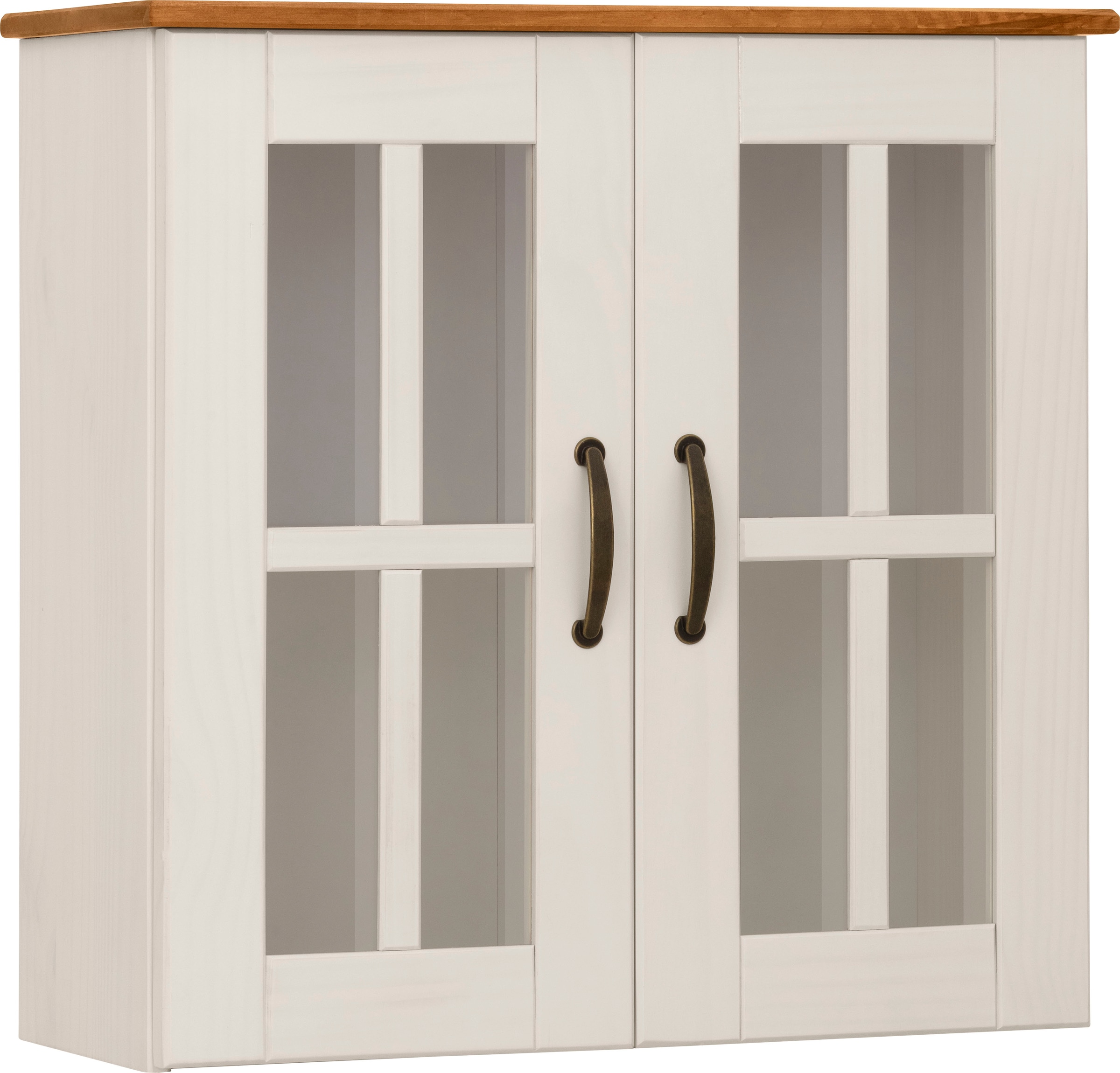 Home affaire Hängeschrank »Rodby« FSC®-zertifiziertes Massivholz, Griffe Metall, Breite 60cm, Höhe 60cm