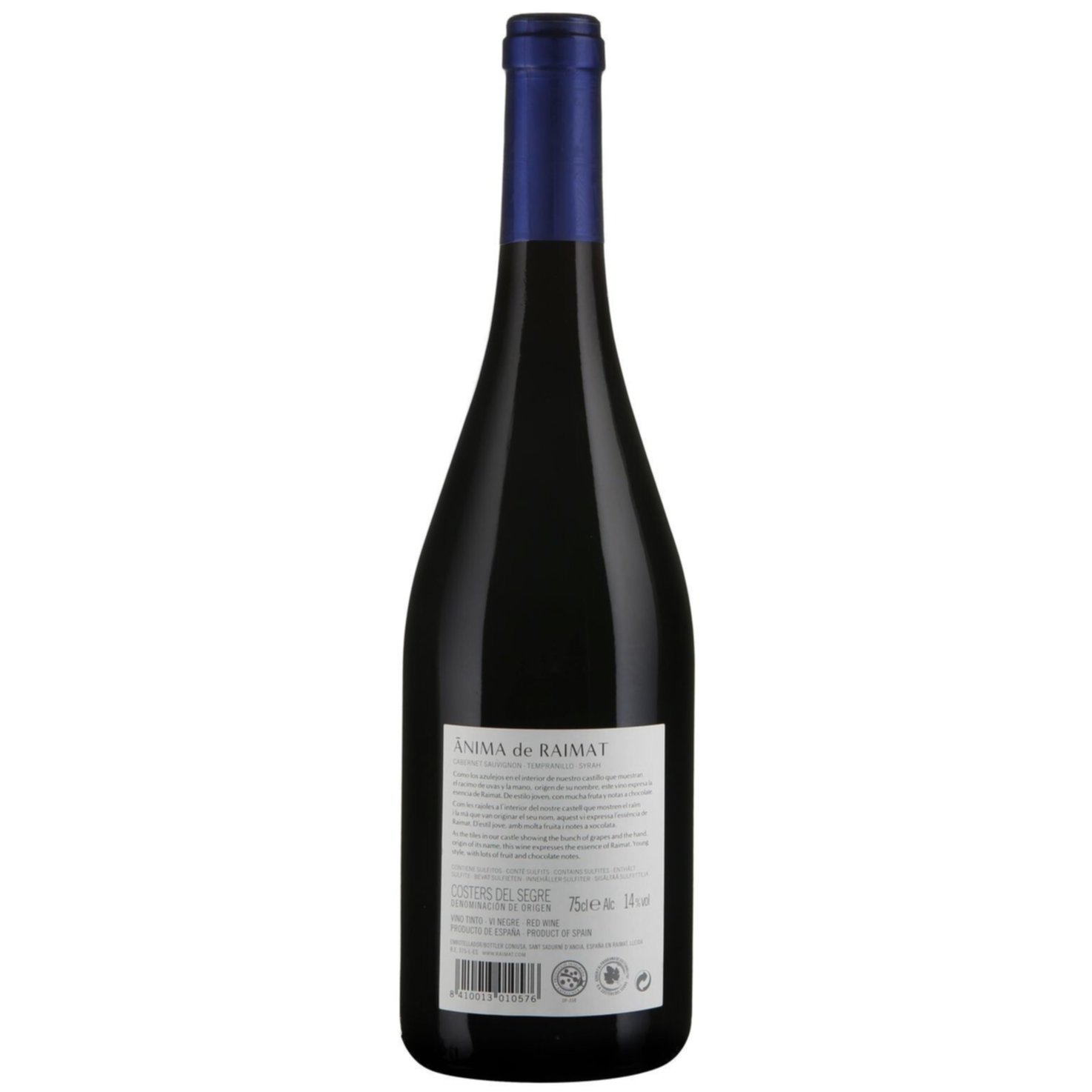 Costers del Segre DO Ànima de Raimat -75cl