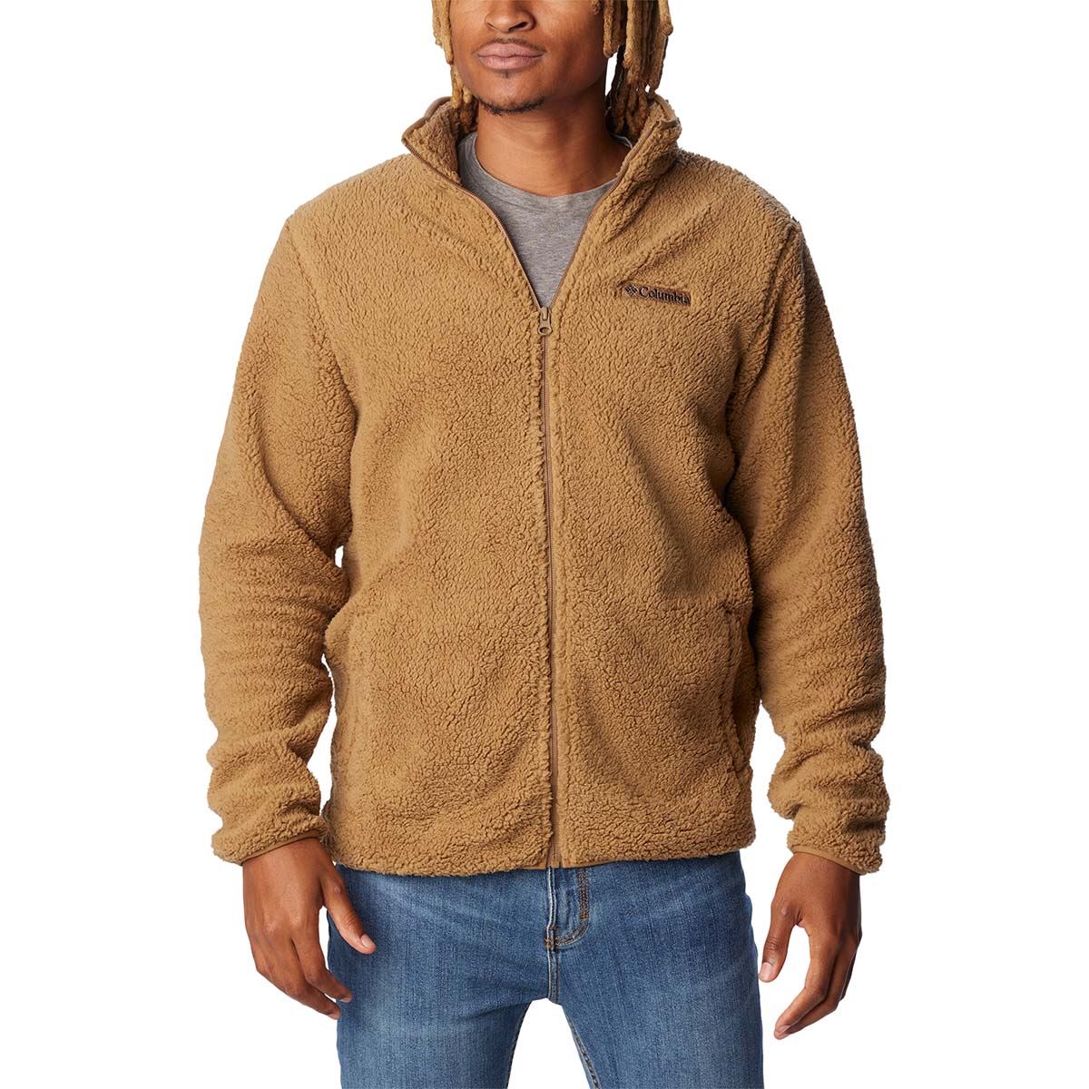 Columbia Rugged Ridge III Sherpa Full Zip Fleecetrøje Herre