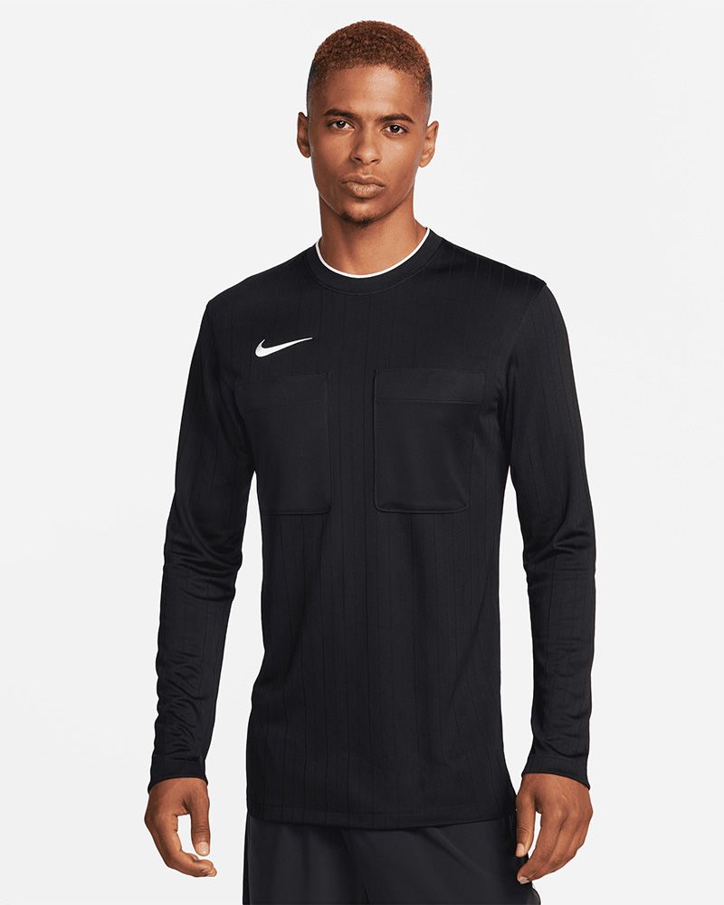 Maillot d'arbitre manches longues Nike Arbitre FFF II Noir pour homme