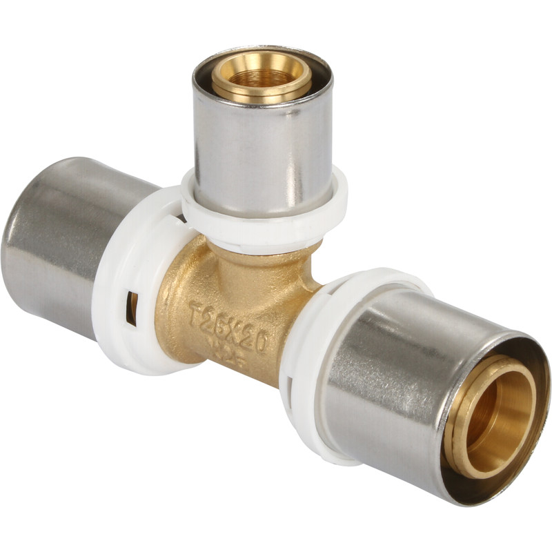 Fixomultix pers T-stuk verloop 26x20x26mm