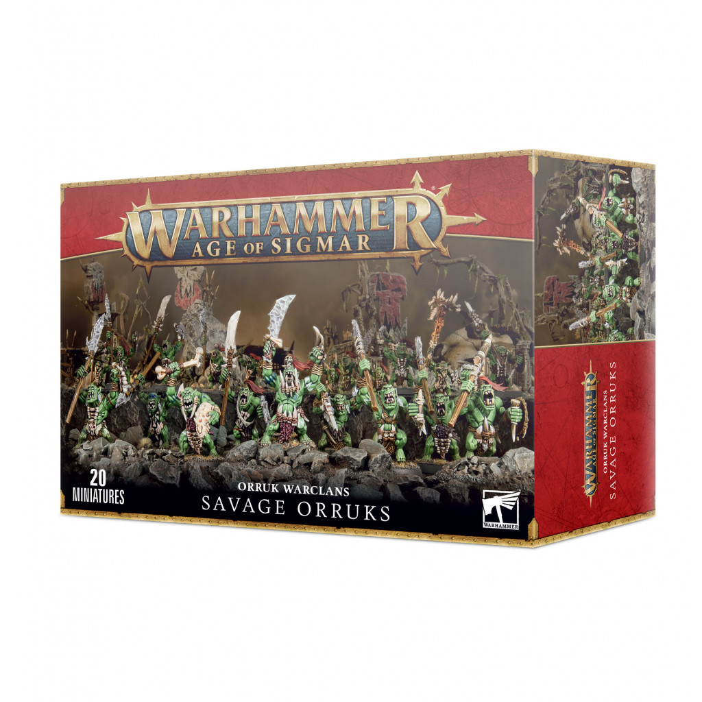Age of Sigmar : Destruction - Bonesplitterz -Savage Orruks