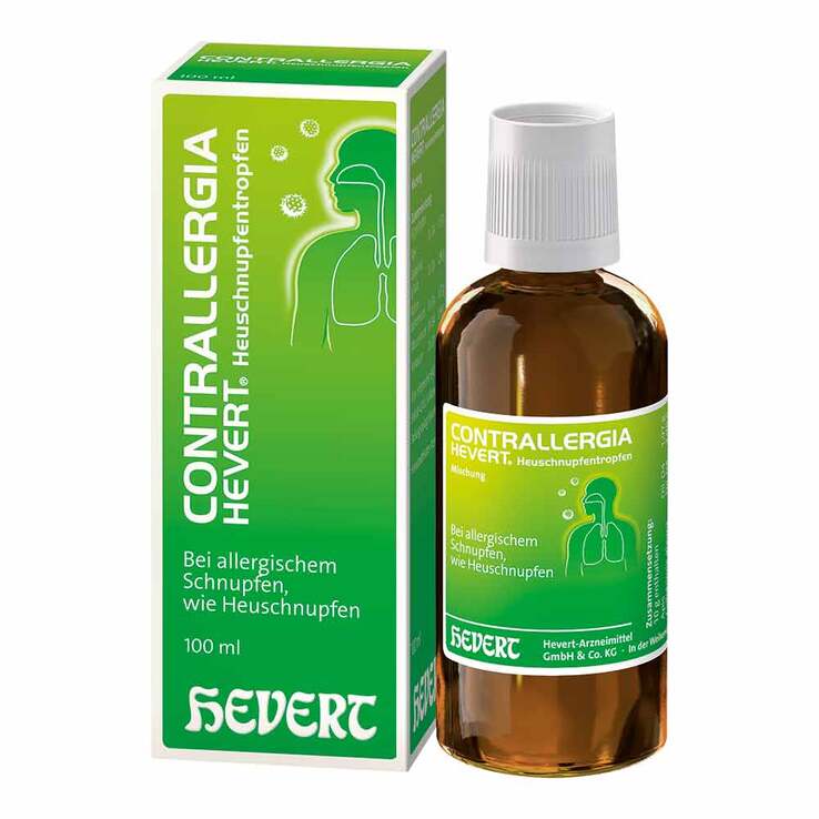 Contrallergia Hevert Heuschnupfentropfen Mischung, 100 ml