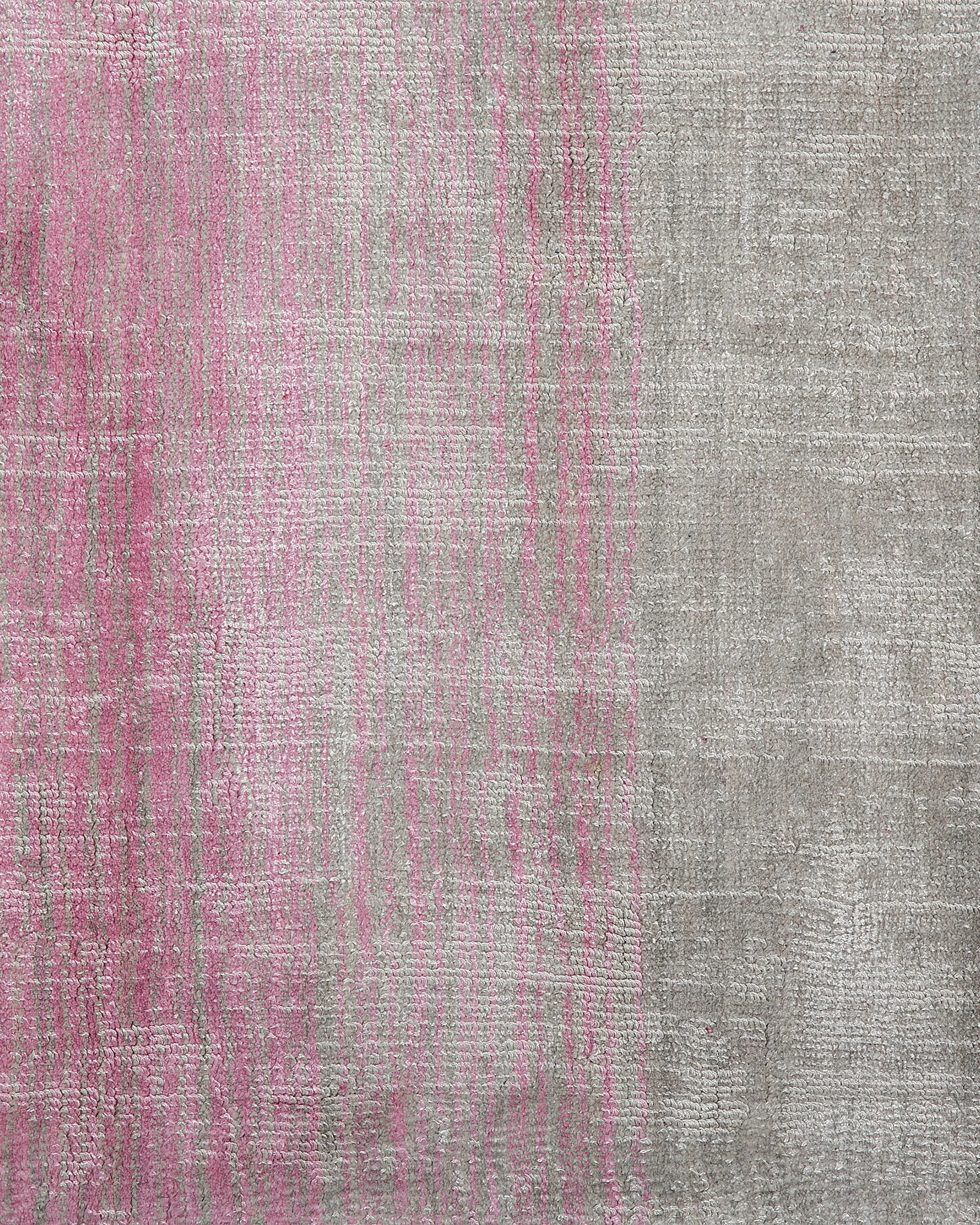 Vloerkleed ERCIS Roze 140 x 200 cm Viscose