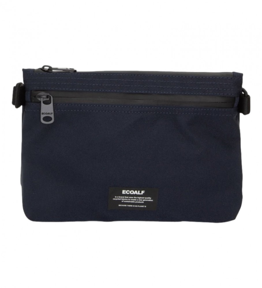 Bolsa ECOALF Navy Lupitaalf com zíper duplo