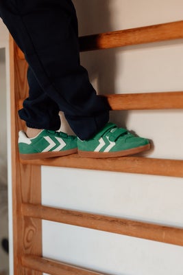 Hummel Victory Suede II Sneakers, Pepper Green